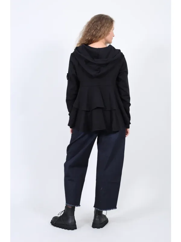 Pluslavie (Plü) - Weite Stretch-Jeans Cropped - 10019 - Stilecht - Bild 1