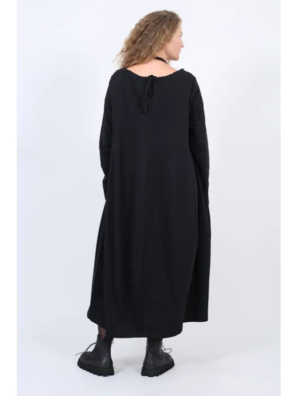 Pluslavie (Plü) - Cocoon-Sweatkleid Midi - 1161 - Stilecht - Bild 1