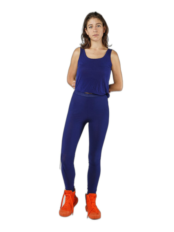 Bois rond DIP - Pantalon étroit en coton crêpe jersey cupro - 1252560107