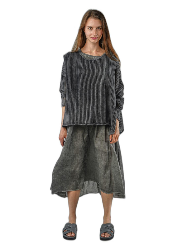 Rundholz Black Label - Weiter baumwollstrick pullover - 1253450701