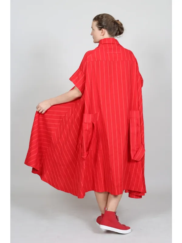 Rundholz - Ausgestelltes Kleid mit Bandapplikation - 1261020905 - Stilecht - Bild 1