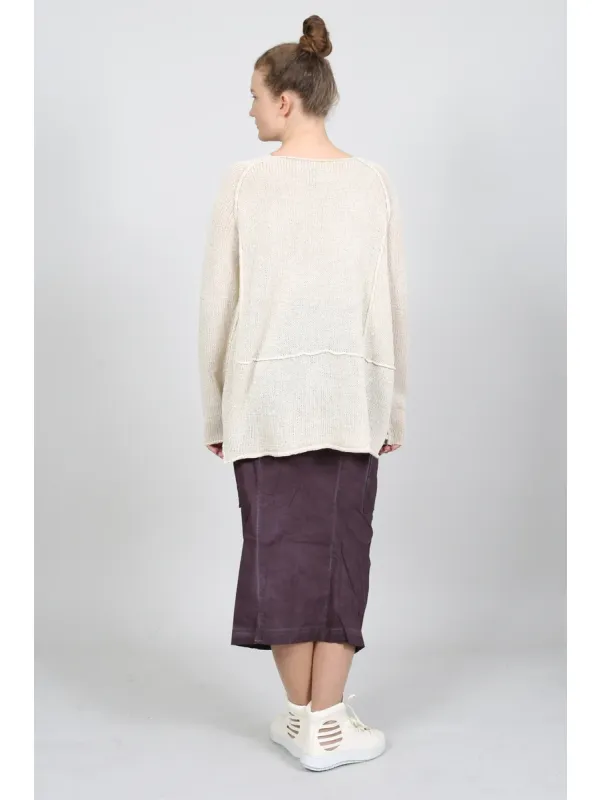 Рундхольц - Пуловер в форме шара с асимметрией - 1261440702 - Stilecht - Изображение 1