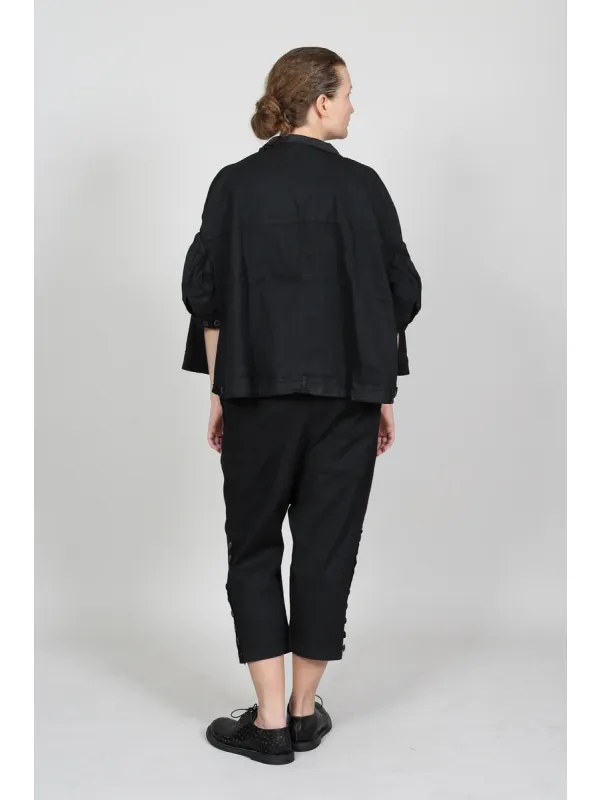 Rundholz DIP - Baggy Fit Hose mit Knopfleiste - 1262070117 - Stilecht - Bild 1