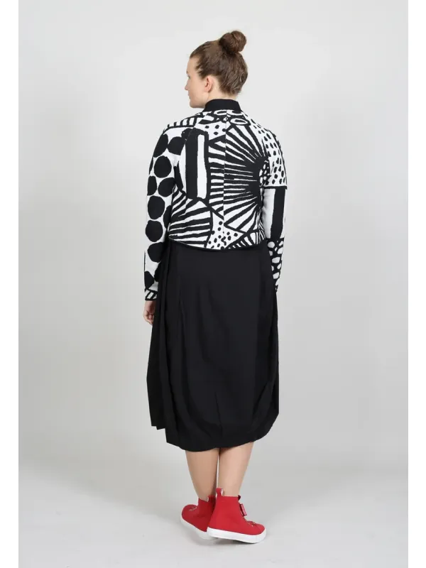 Rundholz Black Label - Ausgestellte Strickjacke mit Details - 1263417103 - Stilecht - Bild 1