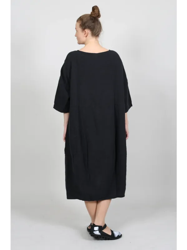 Rundholz Black Label - Balloon-shaped Dress with Seams - 1263540906 - Stilecht - Image 1