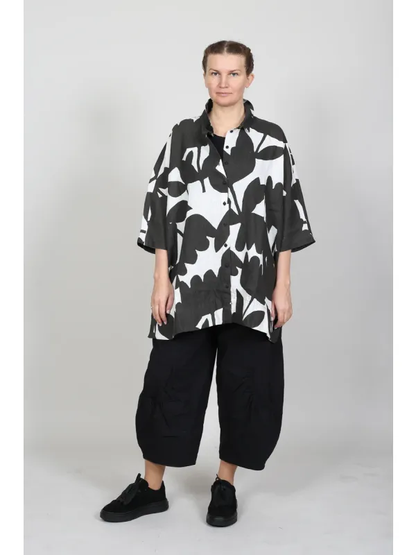 Rundholz Black Label - Robe en lin évasée avec style - 1263550906 - Stilecht - Image 8