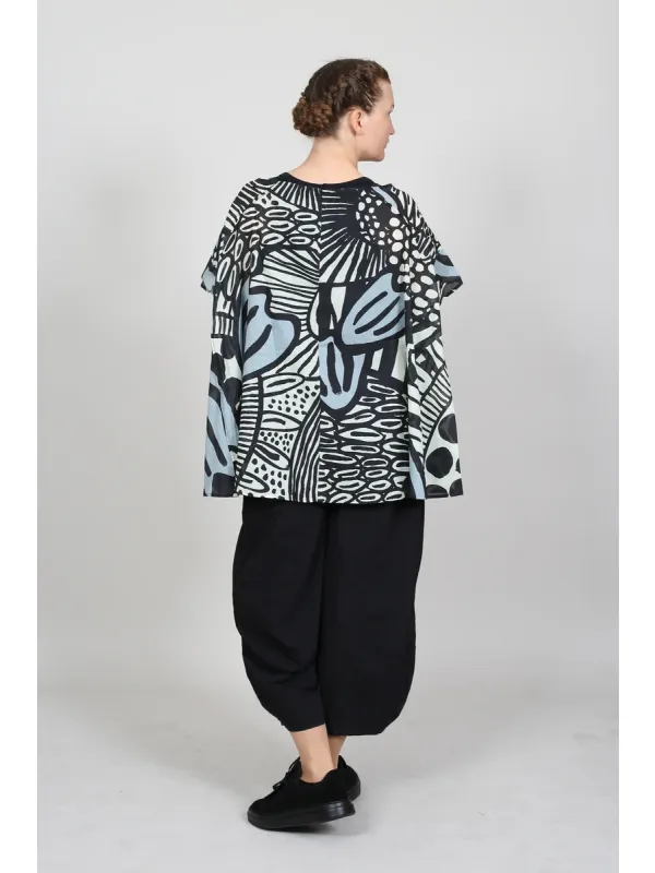 Rundholz Black Label - A-Linien T-Shirt mit Rundhals - 1263600505 - Stilecht - Bild 1