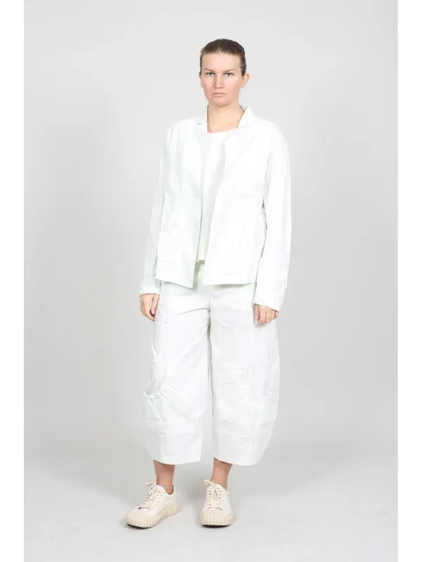 Rundholz Black Label - Gerade geschnittene Jacke mit Kr&auml;usel&auml;rmeln - 1263631110 - Stilecht - Bild 1