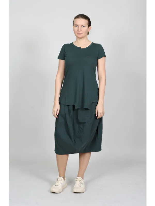 Rundholz Black Label - Tailliertes T-Shirt mit Asymmetrie - 1263650501 - Stilecht - Bild 2