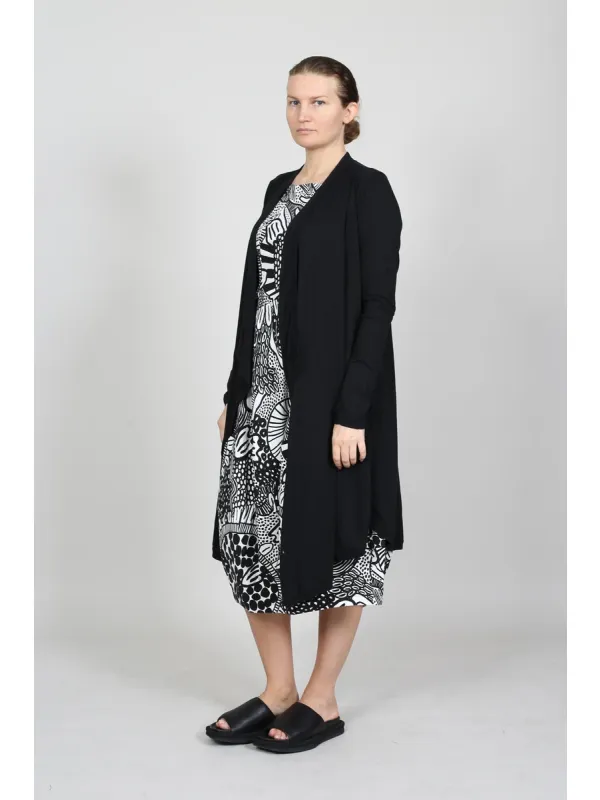 Rundholz Black Label - Ausgestellter Leinen-Baumwollmantel - 1263651207 - Stilecht - Bild 1