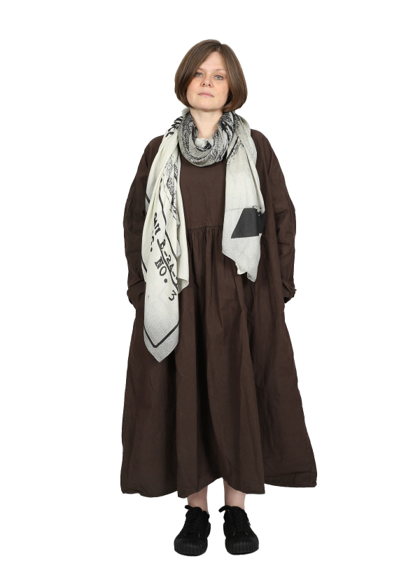 Affaires privées - Robe Vanmeer - Coton bruyant - Choco - 252180