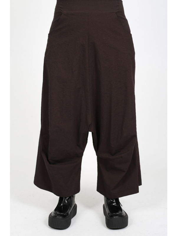 Rundholz - Pantalon Baggy Fit en laine et coton - 2251110102 - Stilecht - Image 1