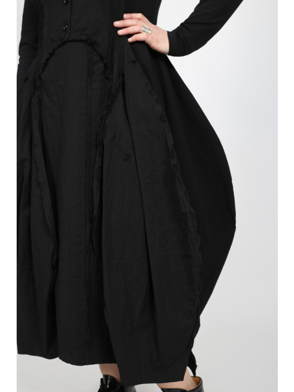 Rundholz - Robe ballon Rundholz en laine et coton - 2251110908 - Stilecht - Image 1