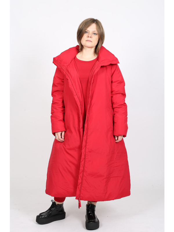 Rundholz Black Label - manteau évasé avec fermeture éclair cachée - 2253211231 - Stilecht - Image 1