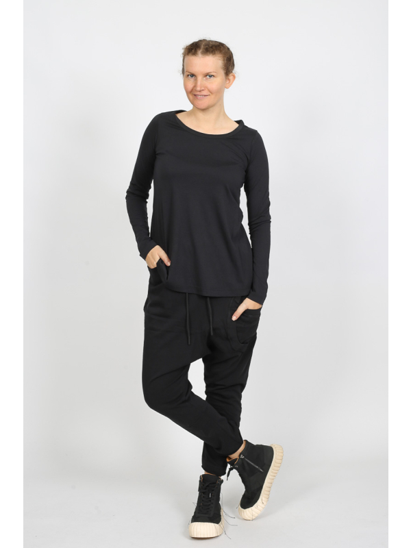 Rundholz Black Label - Black Label Jogger Pants made of 100% Cotton with Drawstring Closure - 2253250102 - Stilecht - Image 1