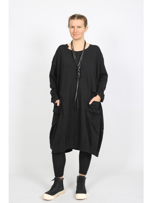 Rundholz Black Label - Современное платье-колокол из 100% хлопка с изысканностью - 2253250906 - Stilecht - Изображение 1