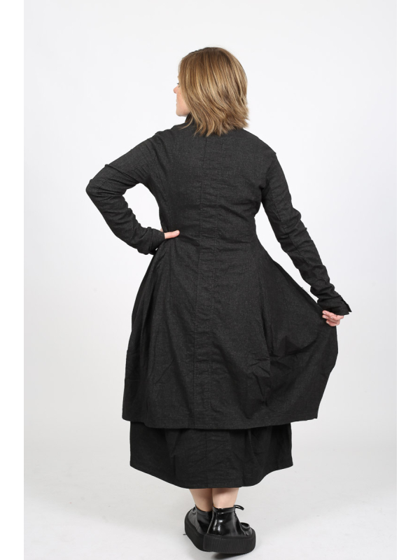 Rundholz Black Label - Balloon Coat with Lapel Collar from Black Label - 2253411202 - Stilecht - Image 1