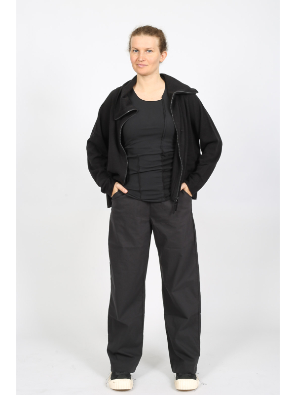 Rundholz Black Label - черные брюки с удобной посадкой - 2253630106 - Stilecht - Изображение 1