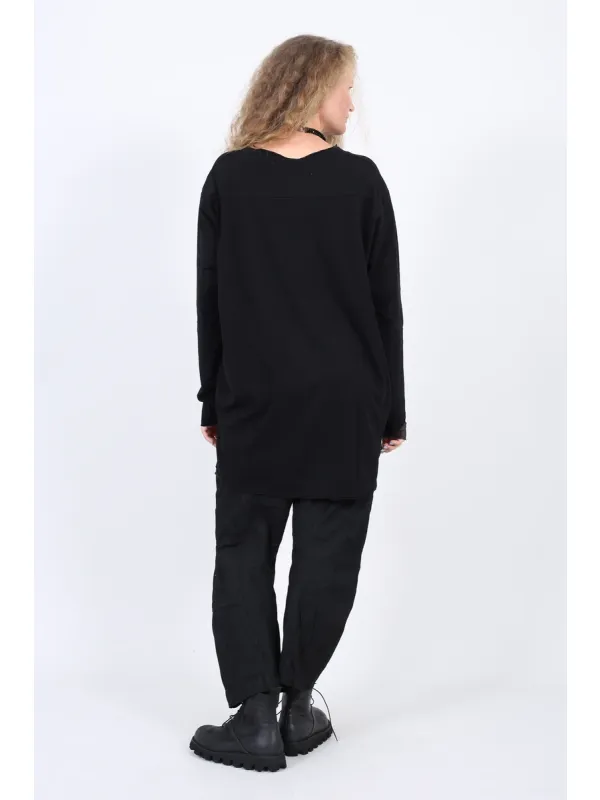 Rundholz Black Label - Oversize-tunika mit mesh - 2263510503 - Stilecht - Bild 1