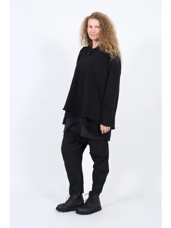 Rundholz Black Label - Oversized Wollpullover A-Linie - 2263890702 - Stilecht - Bild 3