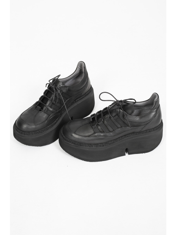 Lofina shoebox - Schuhe modell 8340 - gasoline nero - 8340