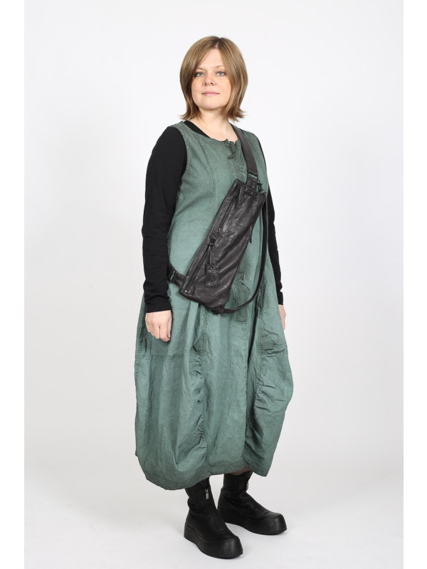 Black by k&m - Tasche - body bag who gave you permission - B40.252.40.03