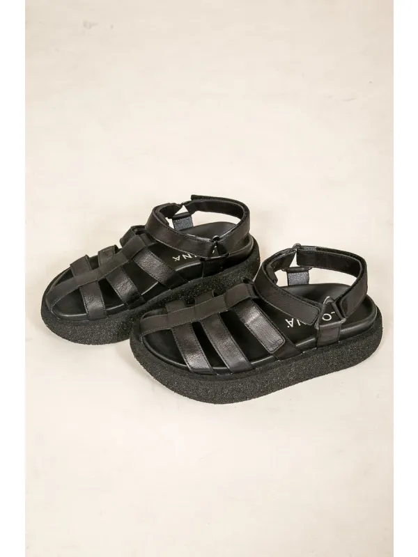 Lofina shoebox - Leder-fisherman-sandalen - 3391 - Stilecht - Bild 1