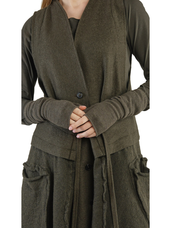 Rundholz Black Label - Рукавицы с большим пальцем из шерстяного микса джунглей - 2243453112