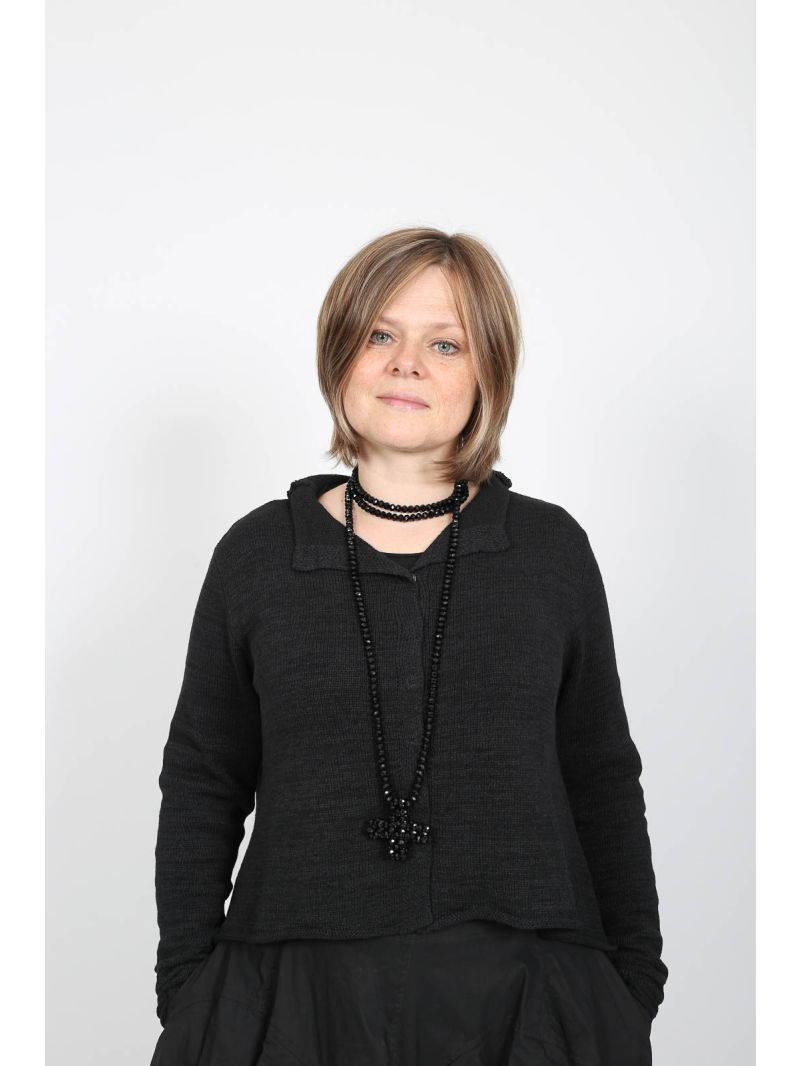 Rundholz Black Label - Strickjacke mit Rollkanten von Black Label - 2253727116