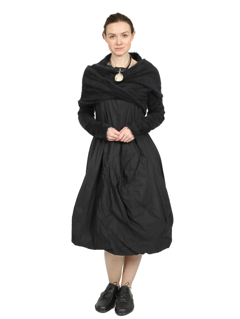 Rundholz DIP - Kurzer waschbär strick pullover mit schlaufe - 1252400703