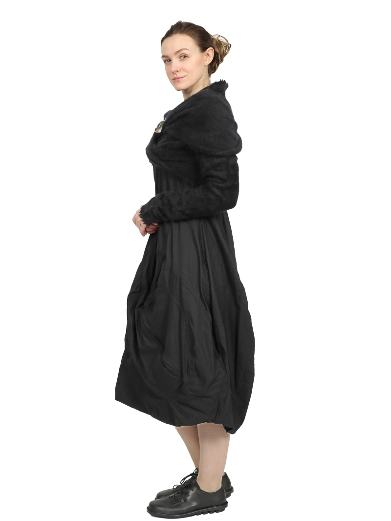 Rundholz DIP - Kurzer waschbär strick pullover mit schlaufe - 1252400703