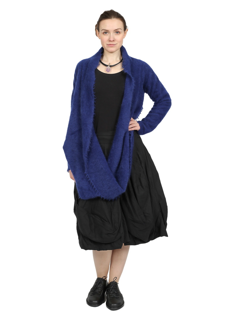 Rundholz DIP - Kurzer waschbär strick pullover mit schlaufe - 1252400703