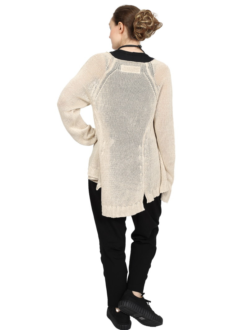 Rundholz DIP - Taillierter leinen strick pullover - 1252440702