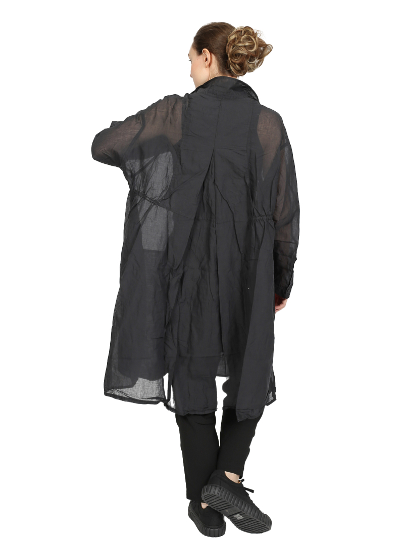 Rundholz DIP - Weites baumwoll voile kleid - 1252580902