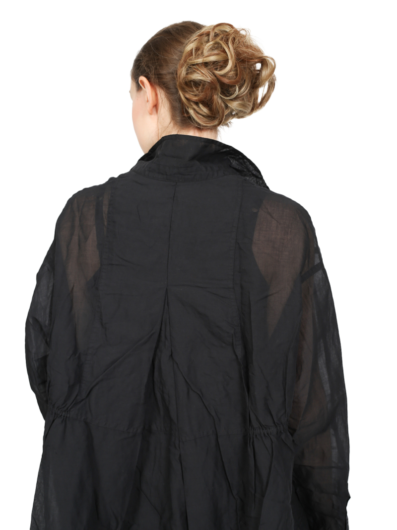 Rundholz DIP - Weites baumwoll voile kleid - 1252580902