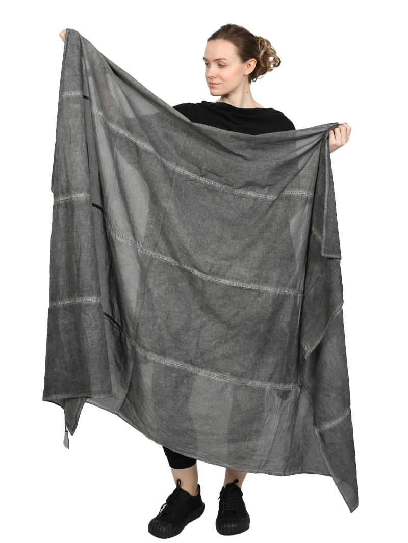 Rundholz Black Label - Langer weiter baumwollvoile schal - 1253321411