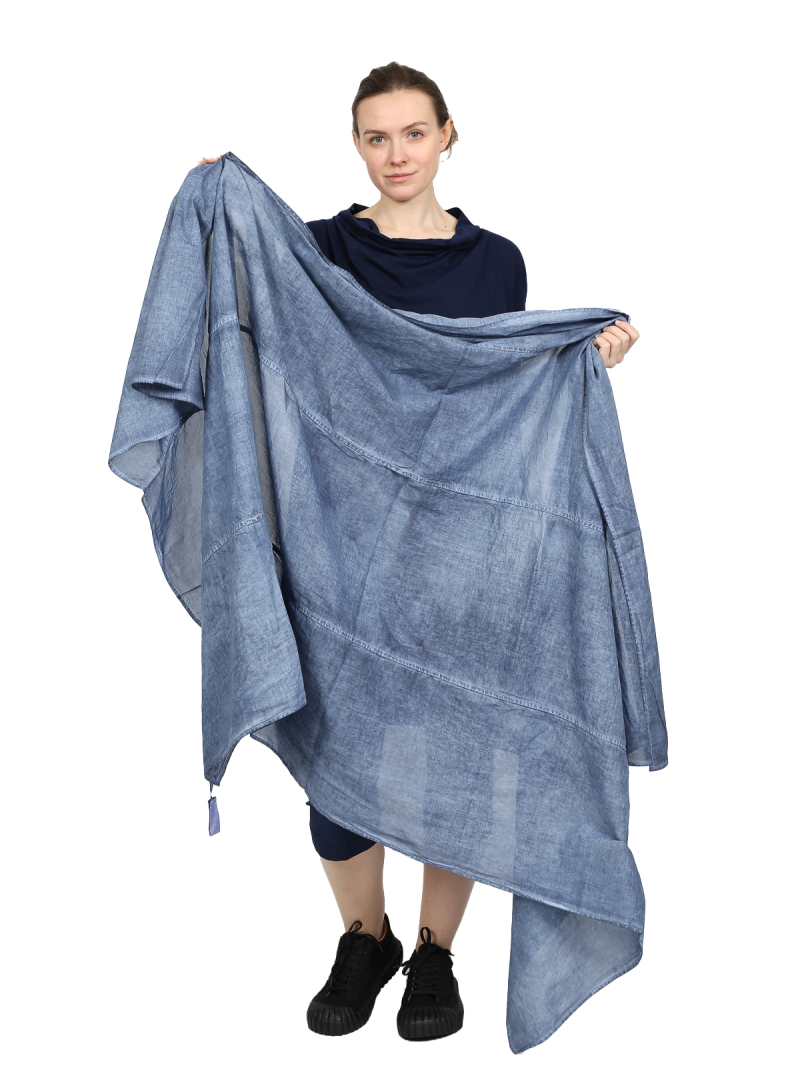 Rundholz Black Label - Langer weiter baumwollvoile schal - 1253321411