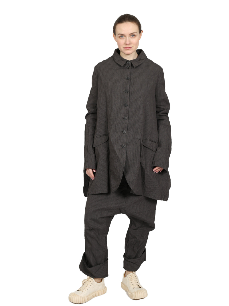 Рундгольц - пальто - черная полоска - 1251291205