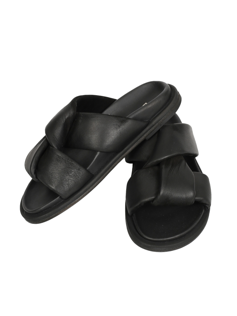 Lofina Shoebox - Sandal Modell 7184 - Gasoline Nero - Black - 7184
