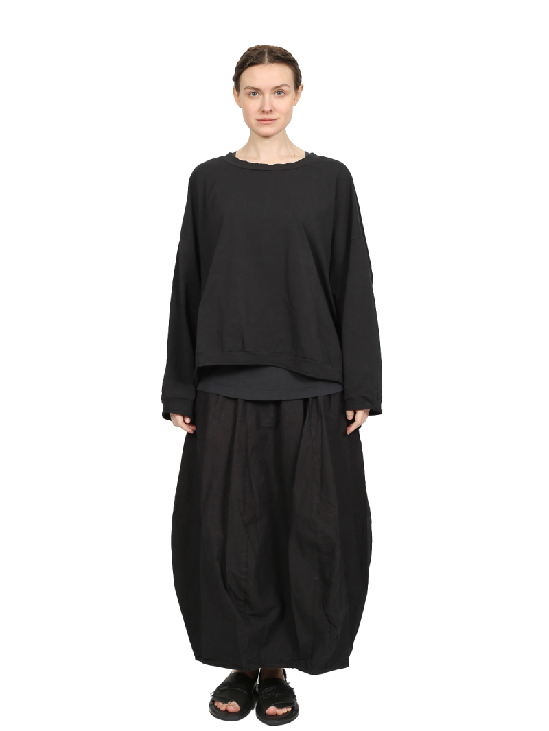 Privatsachen - Shirt Handcare - fine jersey - caviar - 2411002