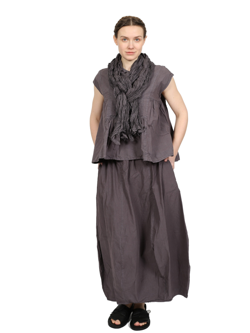 Privatsachen - Seligeh skirt - Noise cotton - Nutmeg - 232023