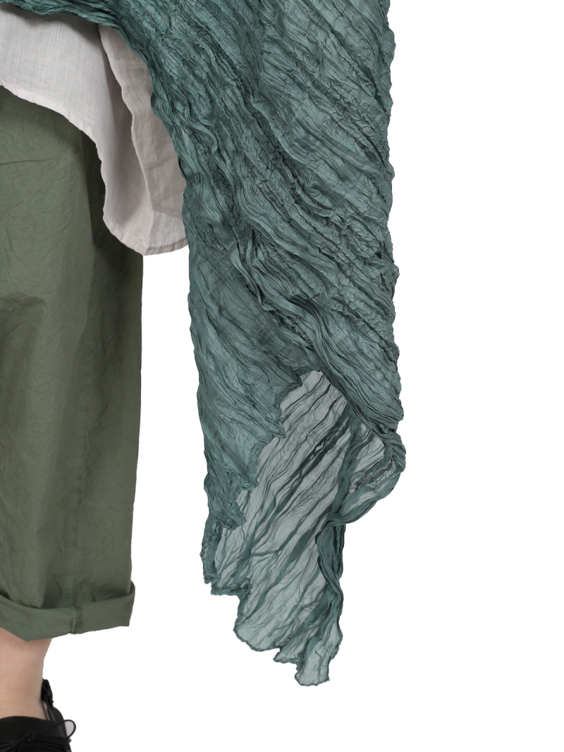 Приватсахен - Шарф-гигантский краш - Бельевой шелк - Пруд - 71123