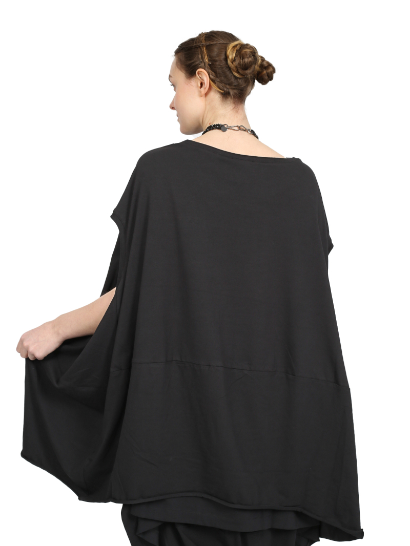 Pluslavie (Plü) - Balloon shirt - Black - 5019