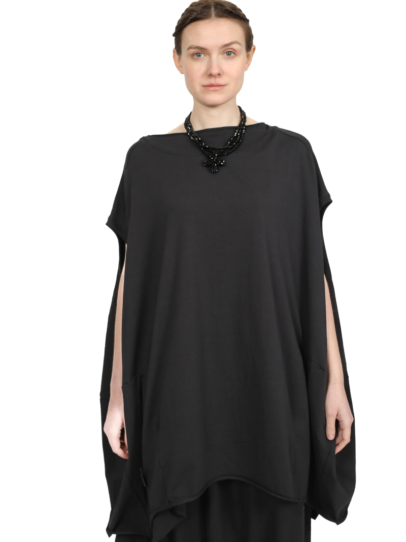 Pluslavie (Plü) - Balloon shirt - Black - 5019