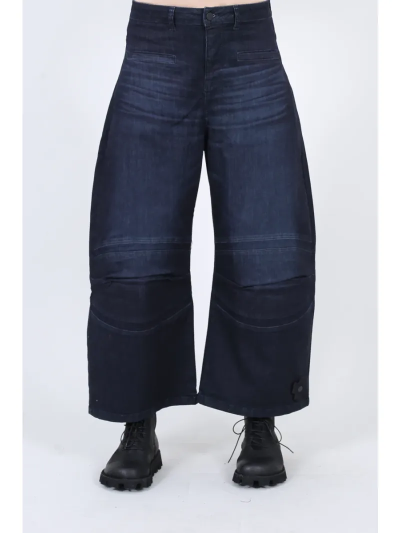 Pluslavie (Plü) - Pluslavie Balloon-Jeans Cropped - 10020