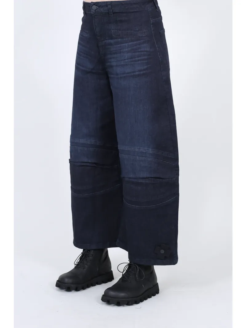 Pluslavie (Plü) - Pluslavie Balloon-Jeans Cropped - 10020