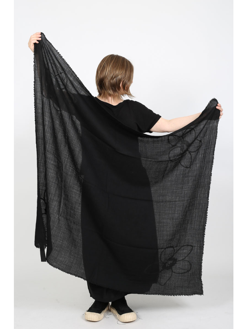 Rundholz Black Label - Прямоугольный шарф из 100% шерсти от Black Label - 2253361404