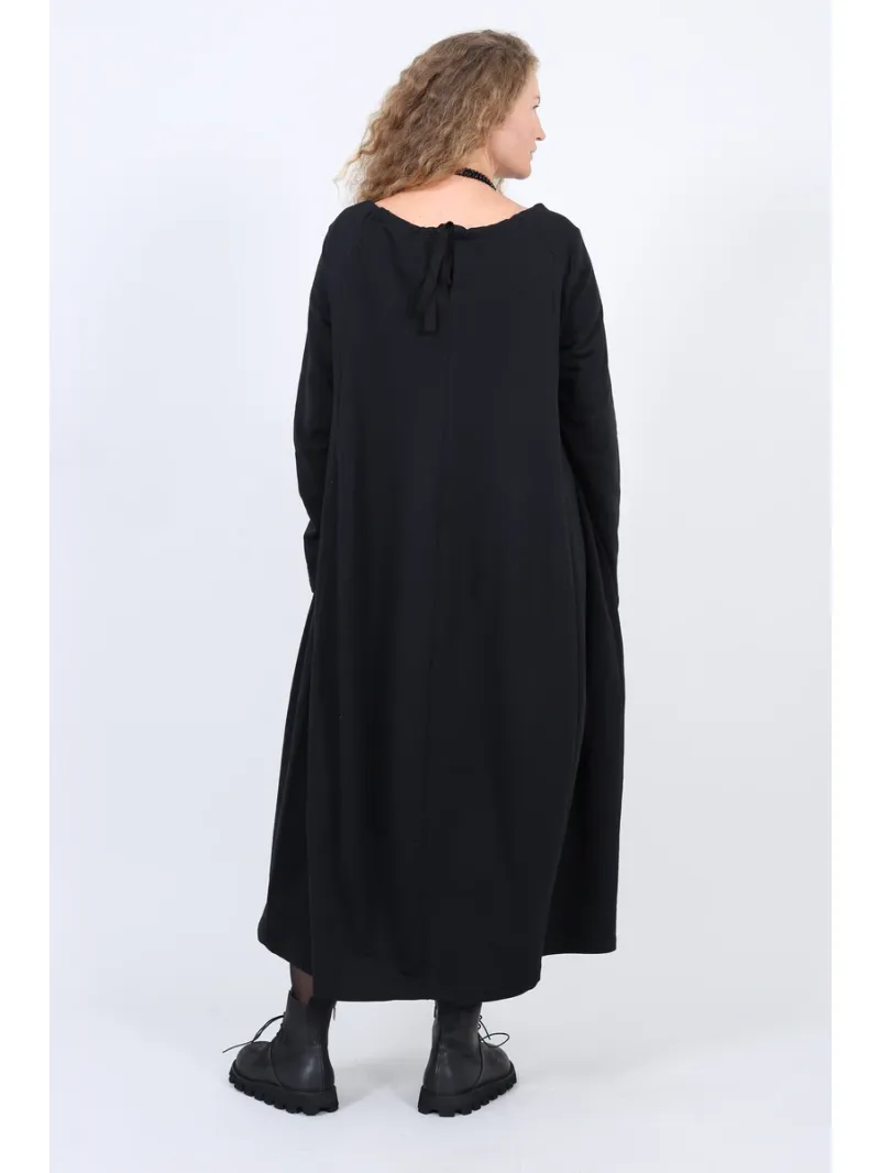Pluslavie (Plü) - Cocoon Sweatshirt Dress Midi - 1161