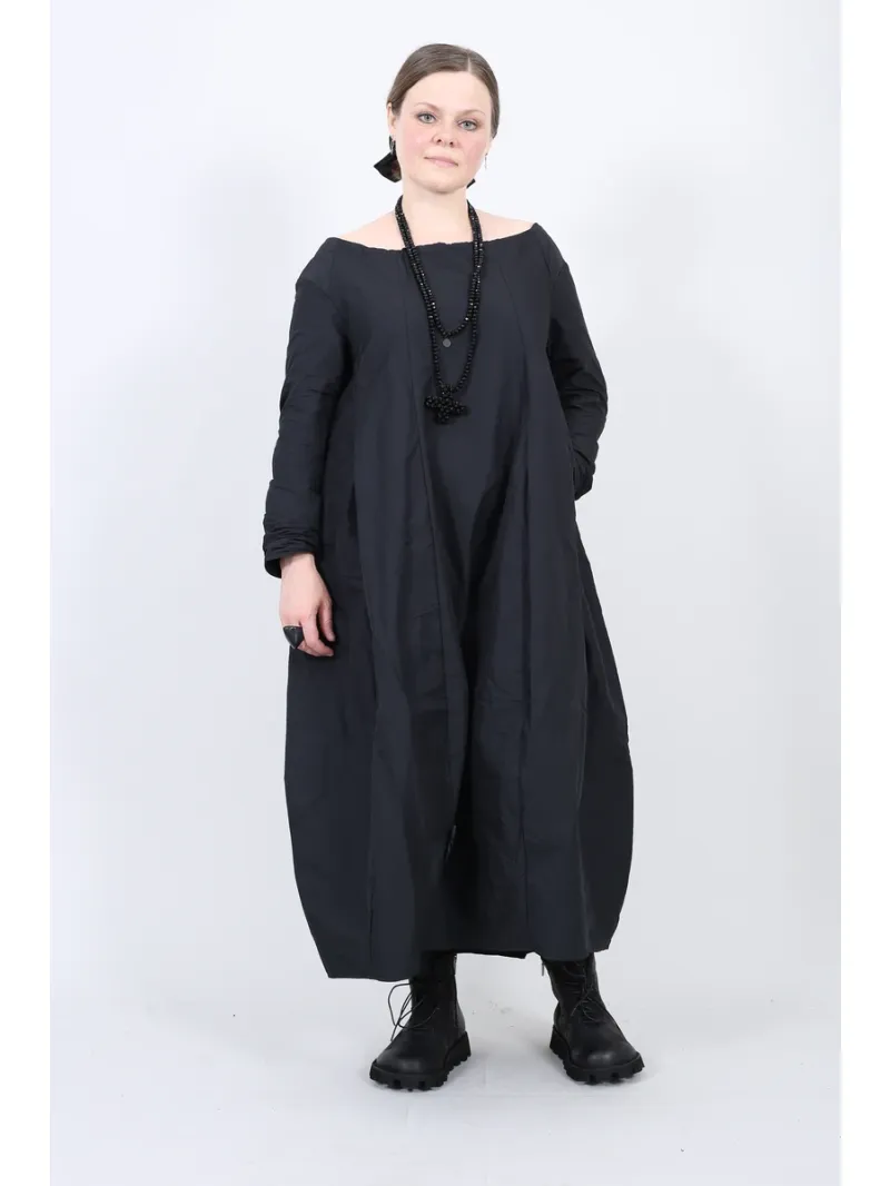 Pluslavie (Plü) - Robe en taffetas avec silhouette ballon - 1165