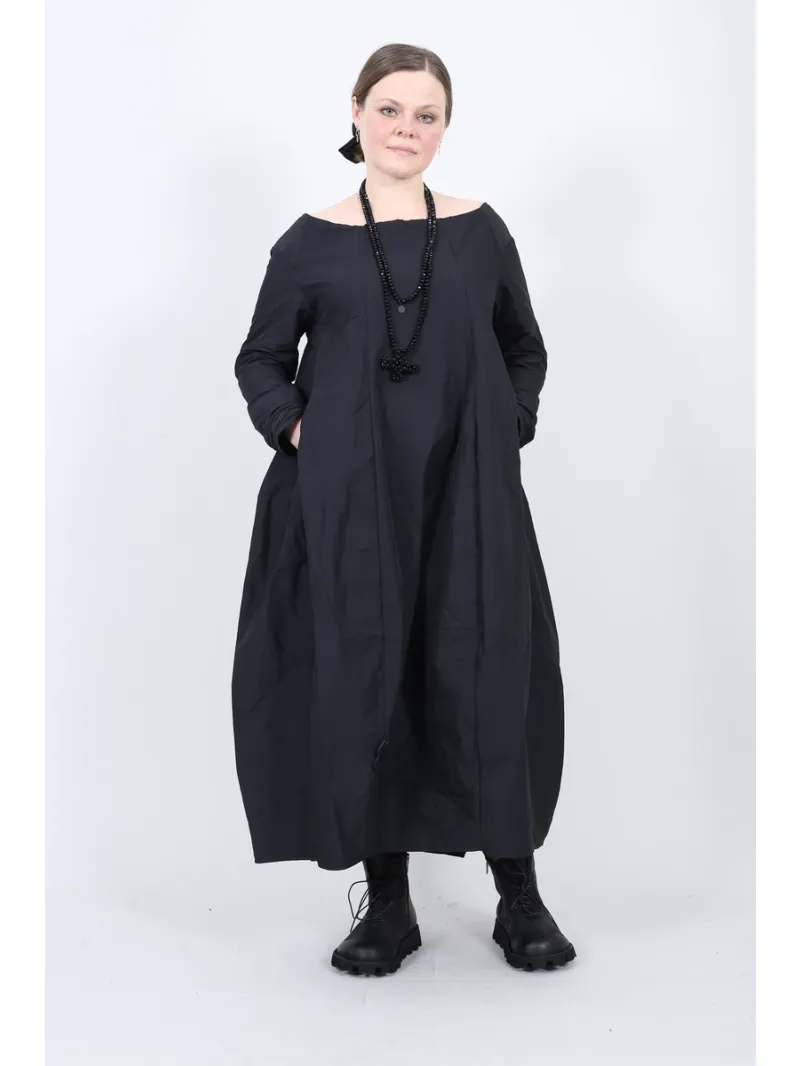 Pluslavie (Plü) - Robe en taffetas avec silhouette ballon - 1165